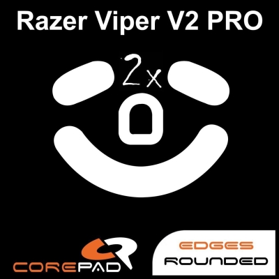 Hyperglide Hyperglides Corepad Skatez Razer Viper V2 PRO Wireless